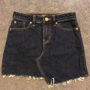 Denim skirt